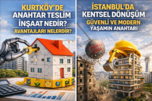 Kurtköy’de Anahtar Teslim İnşaat Nedir? Avantajları Nelerdir?
